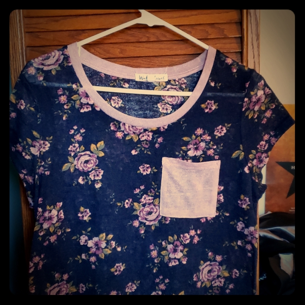 Womens floral shirt